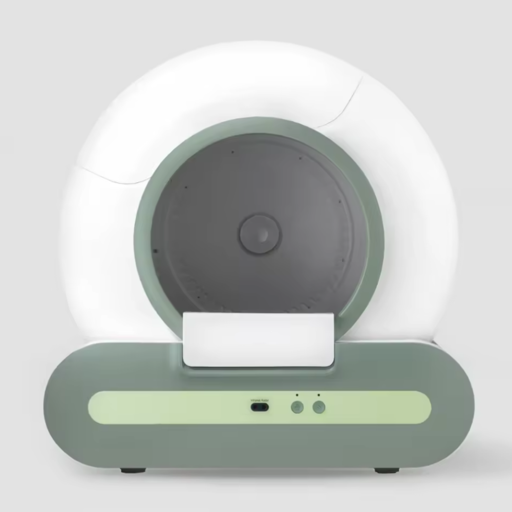 Litière Automatique Autonettoyante - Vert Sauge