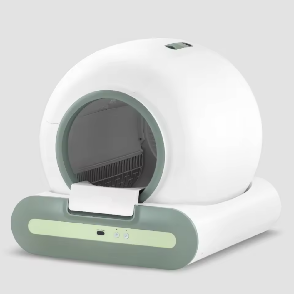 Litière Automatique Autonettoyante - Vert Sauge